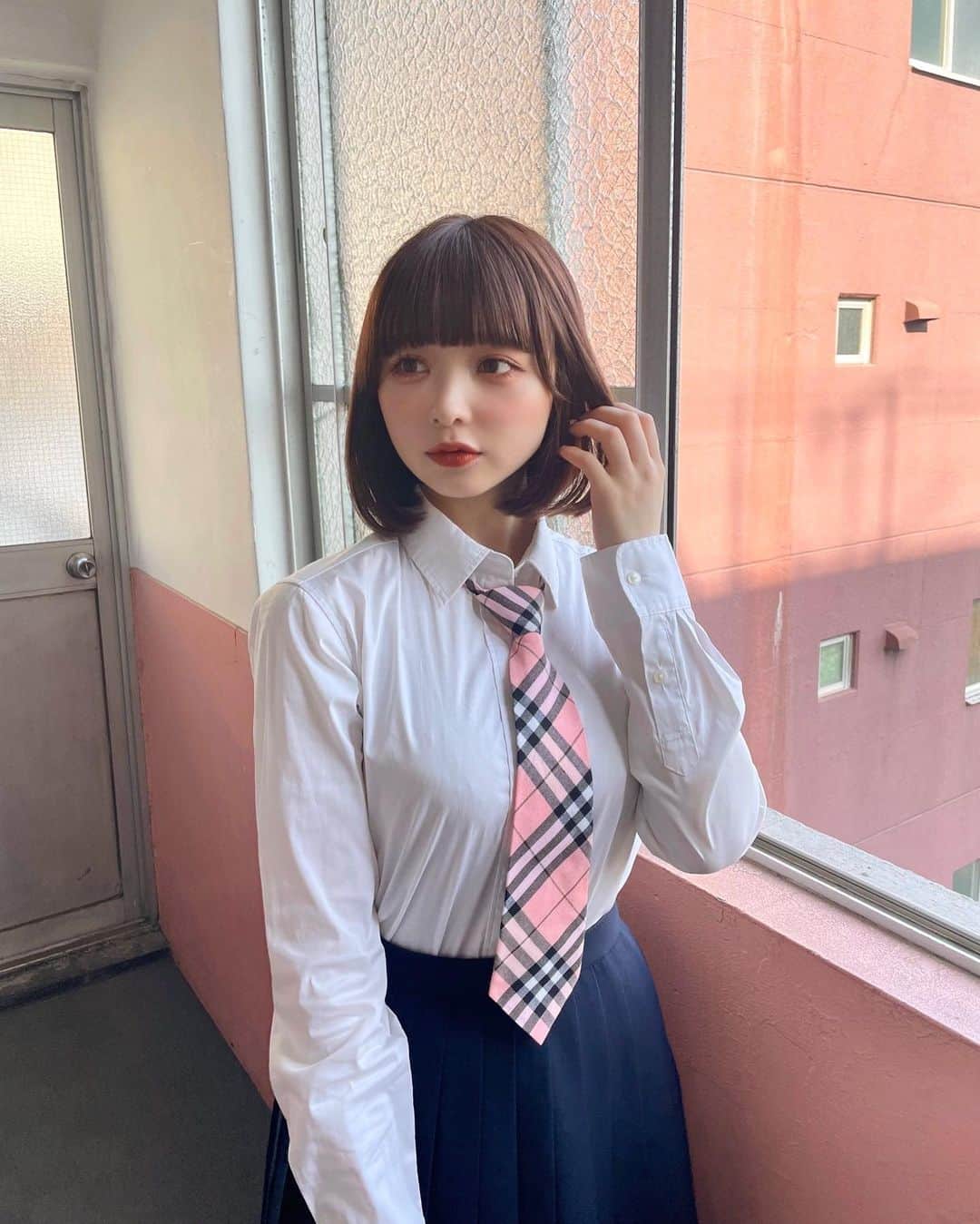 新田湖子さんのインスタグラム写真 - (新田湖子Instagram)「制服🌸🌸」4月20日 21時18分 - coconitta0809