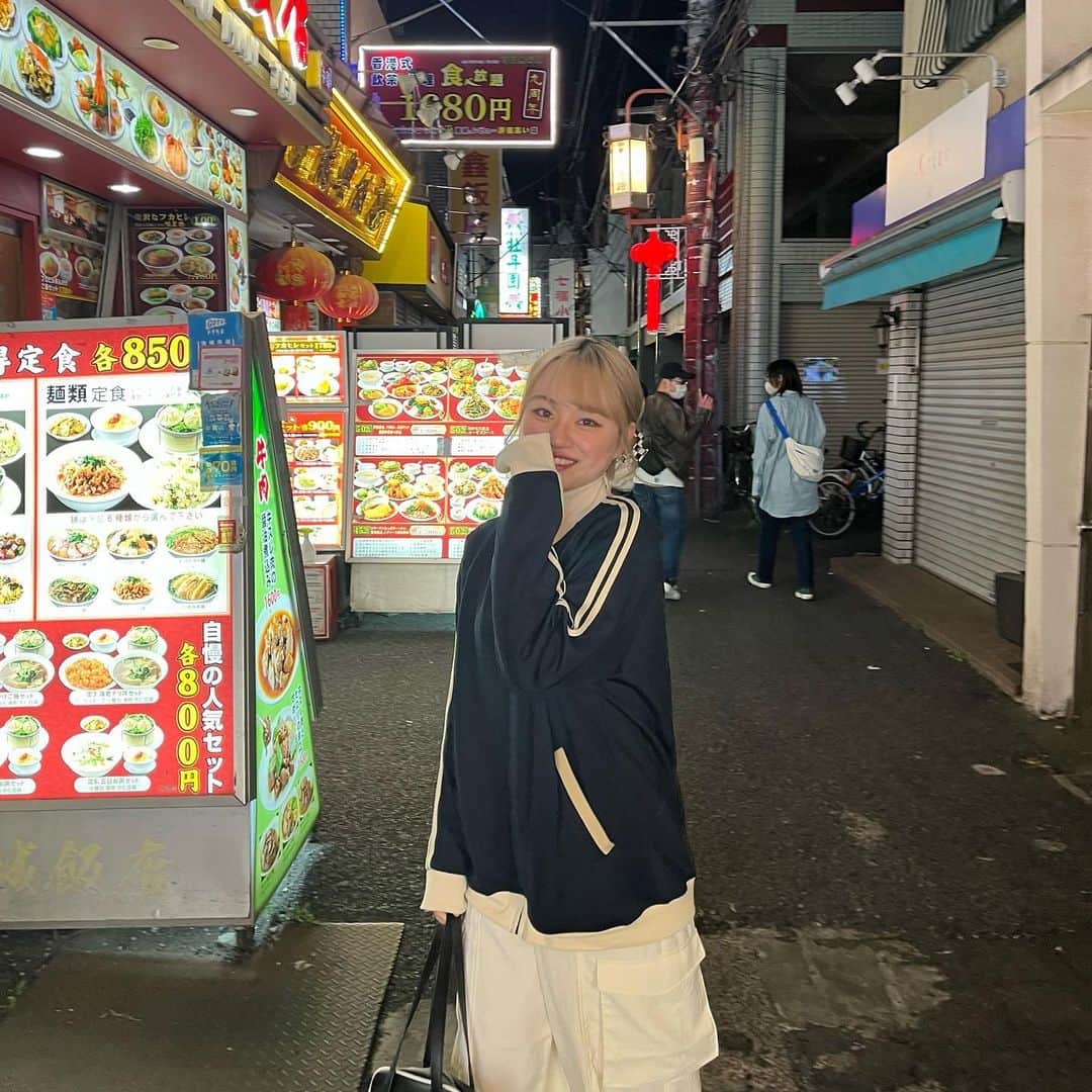 平瀬美里のインスタグラム：「ちゃいな〜🇨🇳意識で一応ついんお団子(՞ . .՞)"」