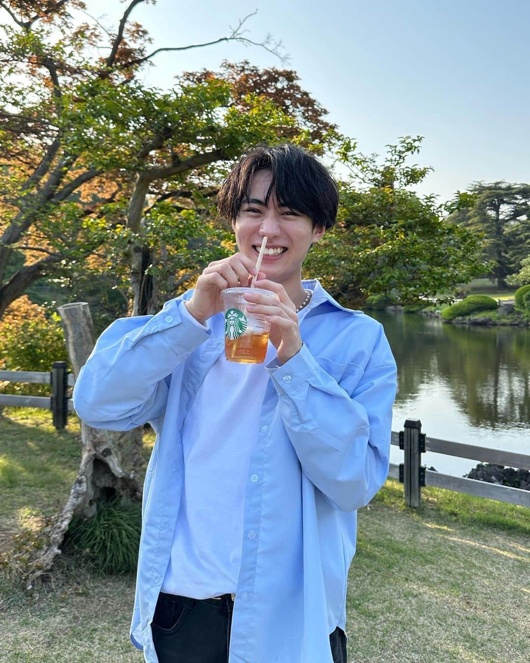 小林希大さんのインスタグラム写真 - (小林希大Instagram)「いくてぃんといくてぃんでお散歩デートしてきた👫💓🐶  最近暖かくなってきたね〜 久々こうゆうのあげたー！どーかなっ🌷🌸  #デートコーデ #ootd  #fashion #Japan #japaneseboy #tokyo #outfit  #メンズヘア#メンズファッション #メンズコーデ#古着 #韓国ファッション  #韓国ストリート  #ストリートファッション  #春コーデ #夏コーデ」4月20日 21時41分 - kidai_kobayashi