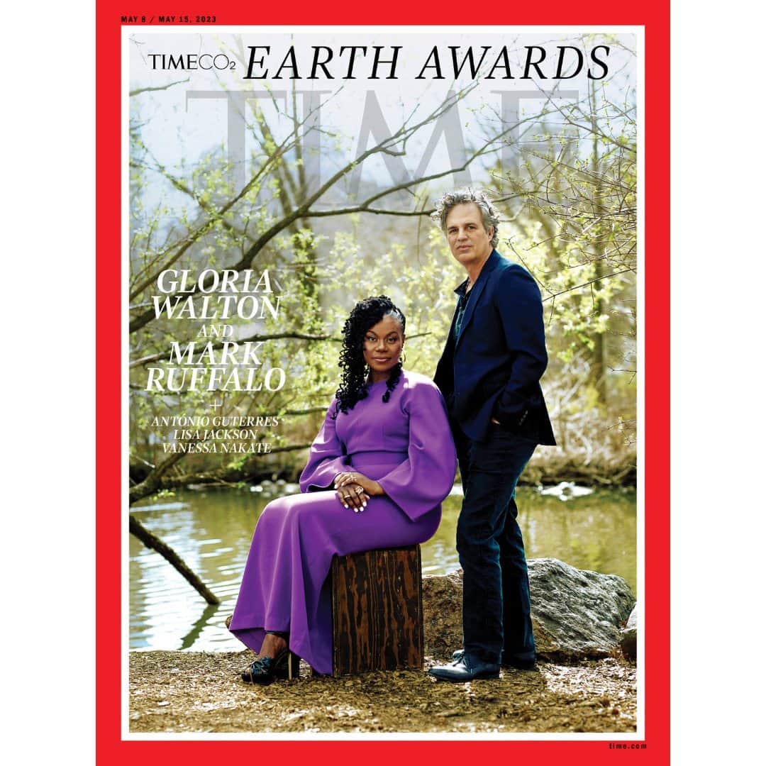 TIME Magazineのインスタグラム：「Introducing the TIME CO2 Earth Awards: Honoring individuals influencing the future of the planet through their work on climate justice, awareness, and activism.  Tap the link in our bio to meet the five honorees. Photograph by Caroline Tompkins (@cahlinetompkins) for TIME」