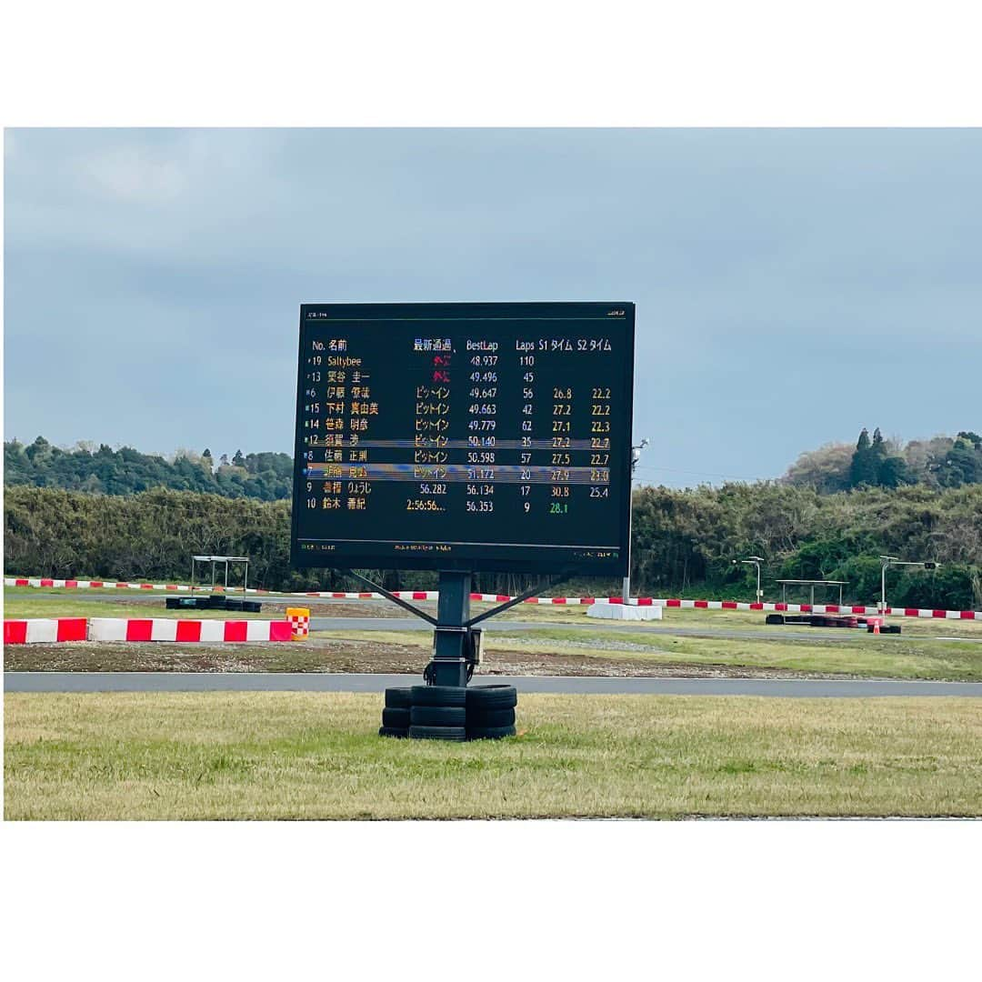 下村真由美さんのインスタグラム写真 - (下村真由美Instagram)「🚘🏎✨  今年も初めて尽くしから始まりました🤭  左ハンドルのMTでのレース✨ やっと乗らせてもらえた(笑)VITA✨ いつものカート仲間の練習でトップ3に入ったコト✨  まだまだチャレンジは続きます🫡✨  今週末は耐久レース😎 チームの皆さんの足を引っ張らない様に #ヨコハマグッドファクトリー  で練習だぁ😆😆😆」4月20日 22時50分 - mayum2323