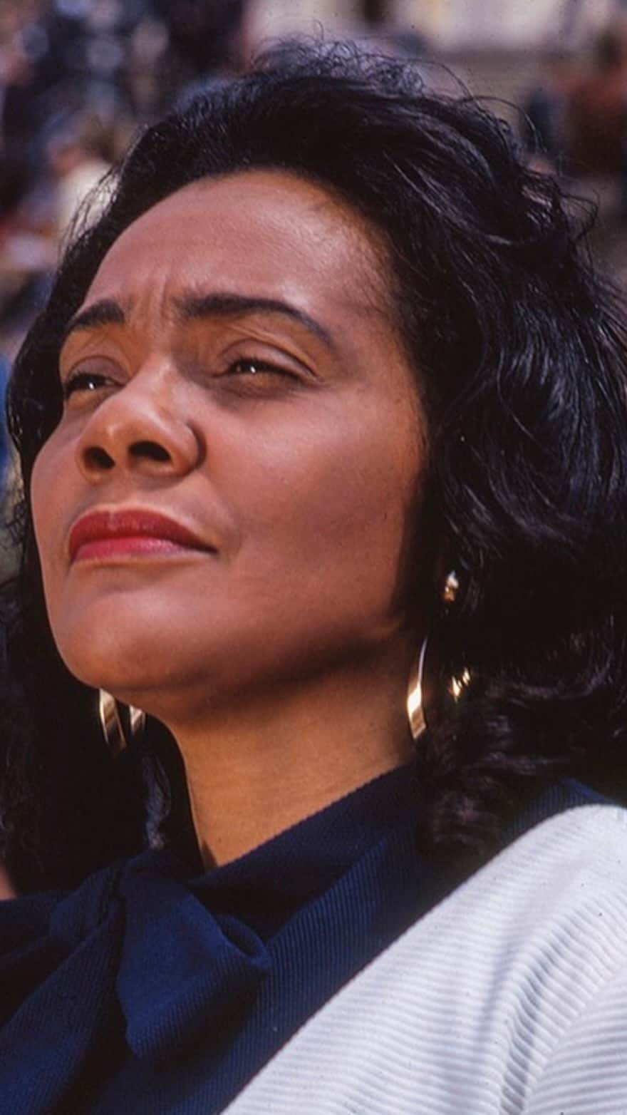 Microsoftのインスタグラム：「The King Center Timeline, developed in partnership with @microsoft, chronicles the story of a girl from the south who dared to believe. Mrs. Coretta Scott King’s legacy of love, courage, and compassion inspires us all. Please share your own reflections using #DearCoretta.​ ​」