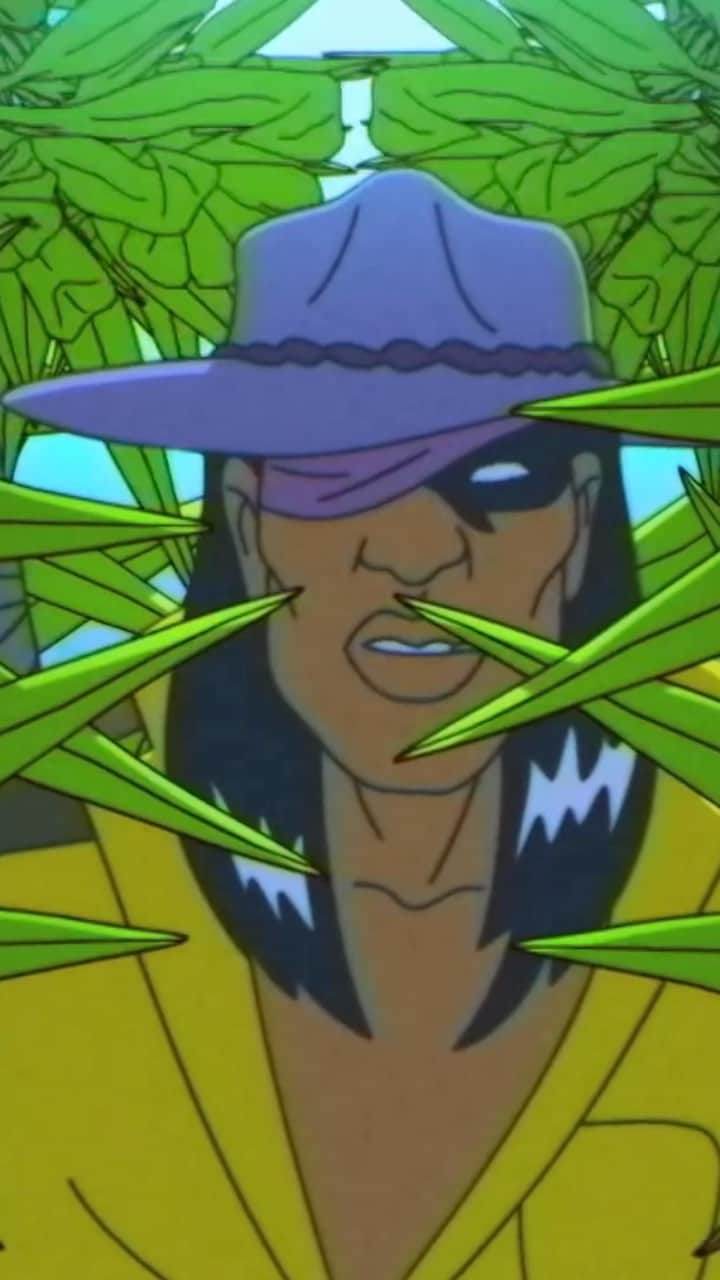 メジャー・レーザーのインスタグラム：「HAPPY 4/20 from THE WEED MAN 💨💨💨 Watch every episode of the Major Lazer cartoon series thru the link in our bio」