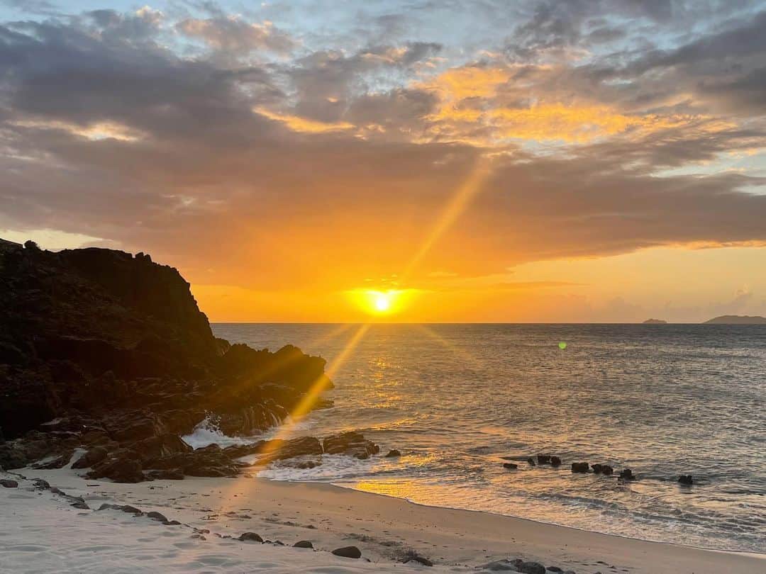 ミッシェルジョナスのインスタグラム：「✨🌅✨」
