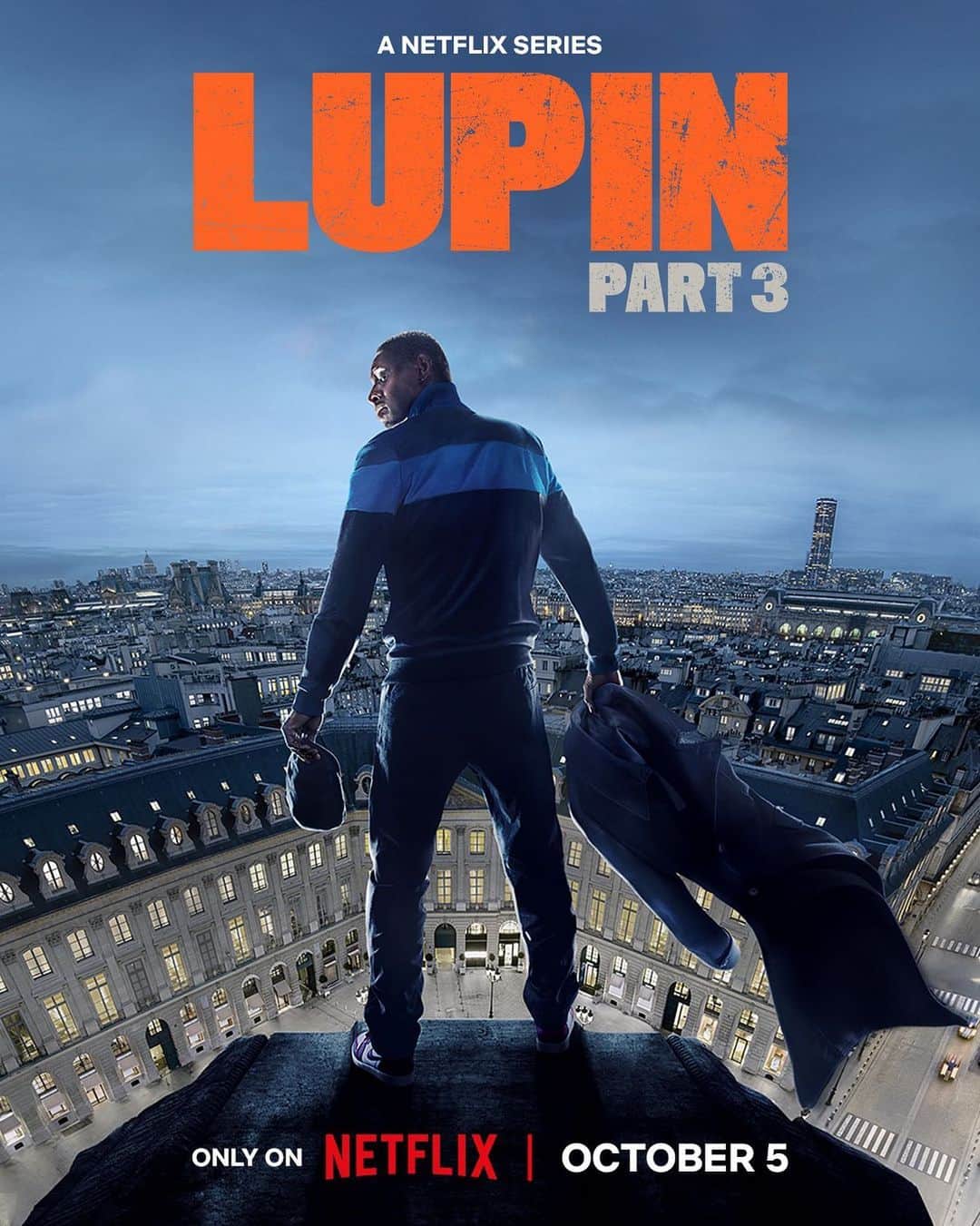 オマール・シーのインスタグラム：「👏 👏 👏  LUPIN Part 3:  October 5 on @netflix」