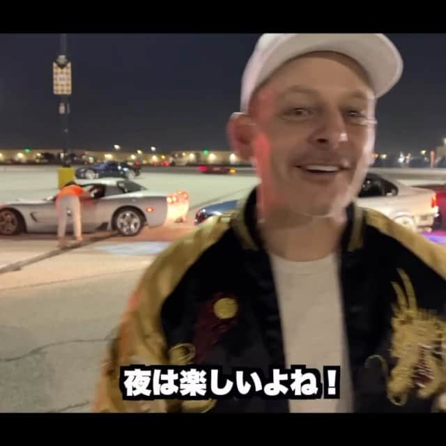スティーブのインスタグラム：「I don’t get out too many night meets but when I do they are pretty darn fun!!! Check this out and watch the video on Steve’s POV YouTube. ないとミーティングにめったに行かないけど、先日行ってみたらめちゃくちゃ楽しかった‼️」