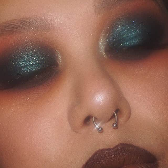 Sayaka Obaraさんのインスタグラム写真 - (Sayaka ObaraInstagram)「🧡🤎💙✨ @meltcosmetics electrip palette & onyx gel liner as base. . . #meltcosmetics #meltelectrip #meltonyx」4月21日 10時30分 - sayaka_xx