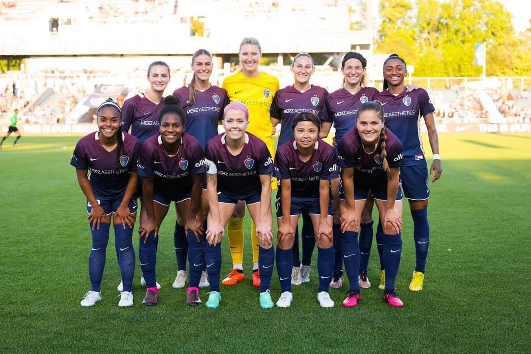 のインスタグラム：「⚽️ vs Washington spirit vs Orlando pride vs NJ/NY Gotham FC 8日間で3試合！ 今はオーランドからそのままニューヨークに移動中🗽  移動も含めハードですが、総力戦で頑張ります！ 毎日最善の準備を👍 Let’s go courage 🔥 #northcarolinacourage」