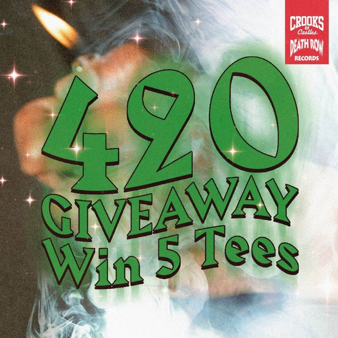 Crooks & Castlesのインスタグラム：「Yo CROOKS !  Ready to blaze up your wardrobe? 🔥👀💨 We've got some fire threads for you in our 420 collection! From tees to accessories, we've got you covered. Wanna win 5 tees of your choice? Roll up and enter our contest now! ⁠ ⁠ ⁠ HOW TO ENTER:⁠ 1️⃣ Like and save this post⁠ ⁠ 2️⃣ Follow @crooksncastles⁠ ⁠ 3️⃣ Tag a friend (1 tag = 1 entry)⁠ ⁠ ⁠ *Giveaway will be open until April 30th at 11:59 pm EST. The winner will be contacted via DM from @crooksncastles and announced on this post. We NEVER ask for your credit card information to confirm a prize. Beware of spam accounts impersonating Crooks and Castles. The giveaway is open to North America, and you must be 18+ years old to enter. No purchase is necessary to participate. This giveaway is in no way sponsored or endorsed by Instagram.⁠ ⁠ GOODLUCK」