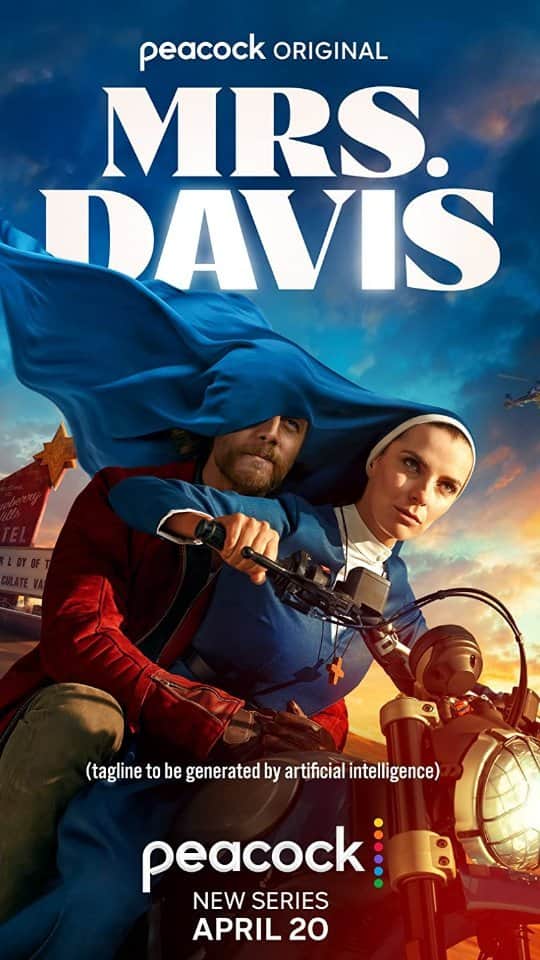 メリッサ・ラウシュのインスタグラム：「So excited for this show! My brilliant friend #TaraHernandez who was one of the wonderful Big Bang Theory writers co-created it and l know it is going to blow your mind. #MrsDavis premieres today on @peacock. Check it out!」