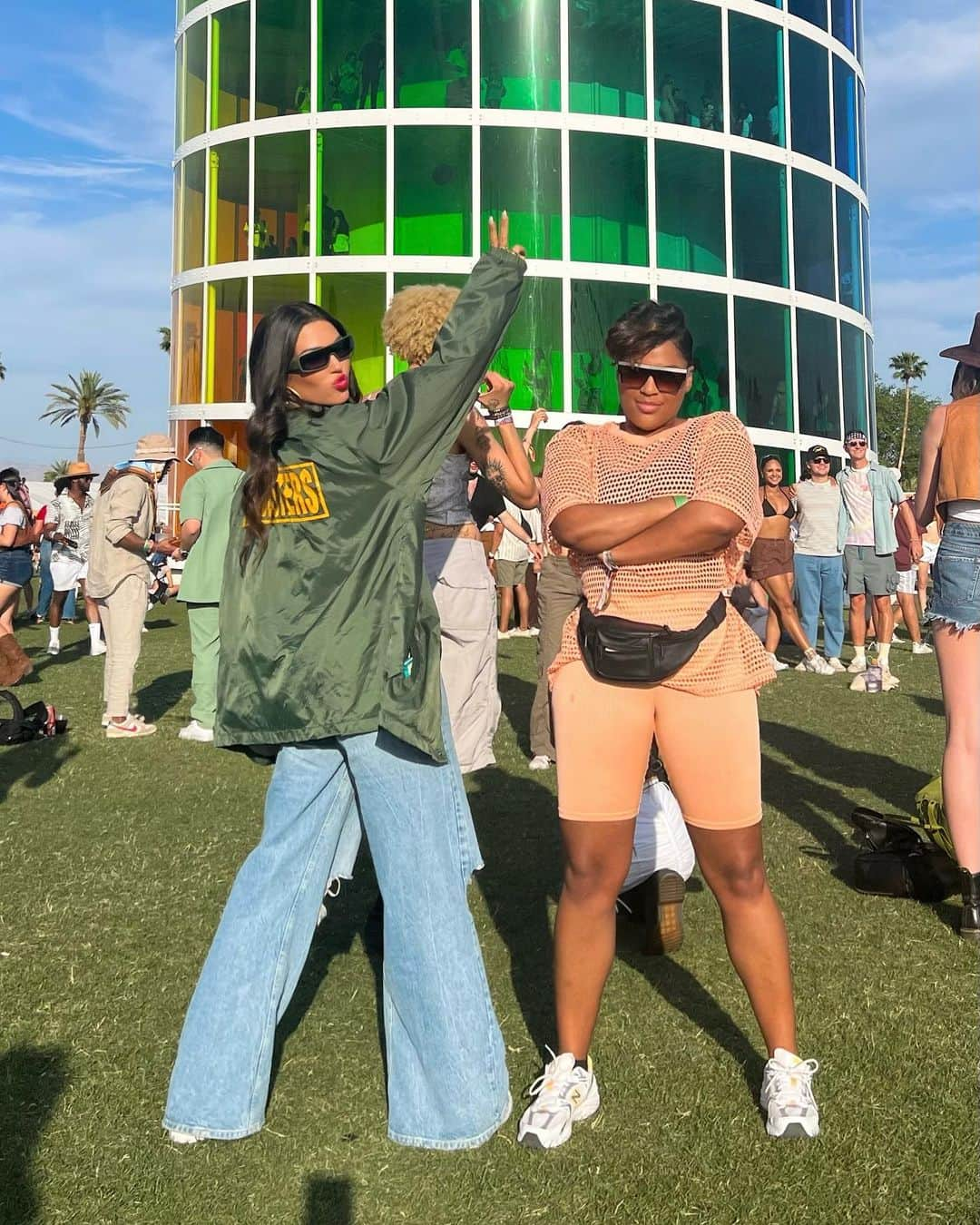 ヨランテ・ヴァン・カスベルヘンさんのインスタグラム写真 - (ヨランテ・ヴァン・カスベルヘンInstagram)「About Coachella  #Day3 🦋🌵」4月21日 5時37分 - yolanthecabau