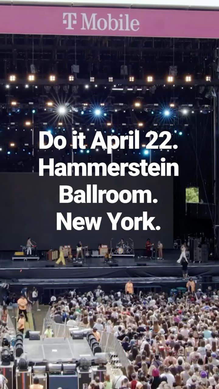 アマンダ・ミシェルカのインスタグラム：「Live from HAMMERSTEIN BALLROOM this Saturday night. With special guest @jeanphilipgroblerrr of @stlucia 🔥 Do. No. Miss. This.  Tickets and VIP at alyandaj.com」