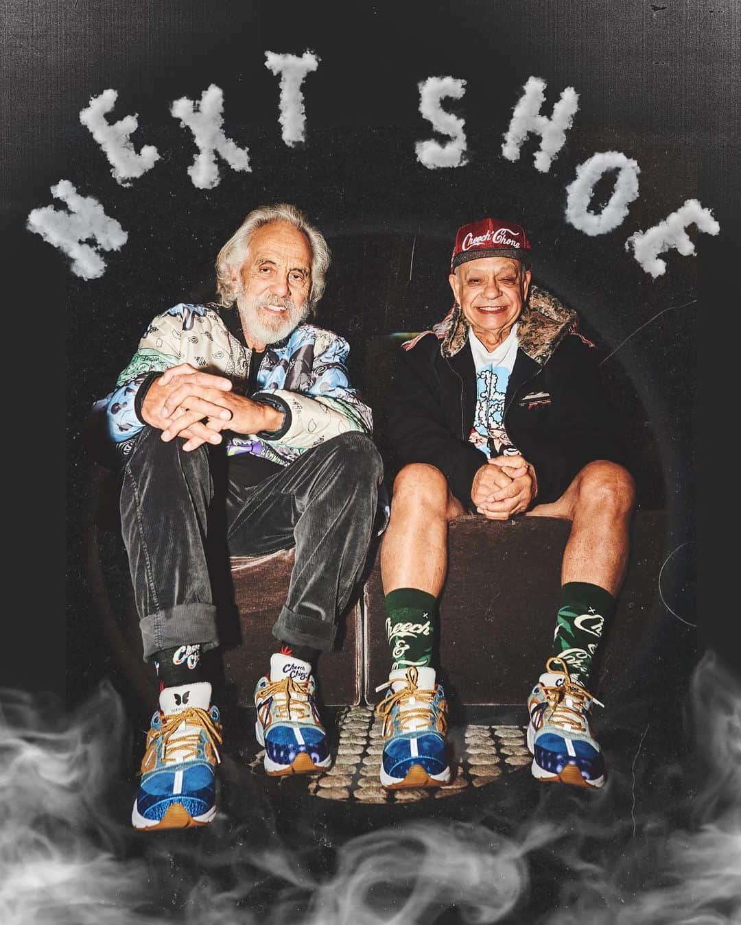 Nice Kicksさんのインスタグラム写真 - (Nice KicksInstagram)「Would it be 4/20 without a new @cheechandchong sneaker unveil? 😂🔥 LINK IN BIO for more info 📲」4月21日 8時11分 - nicekicks