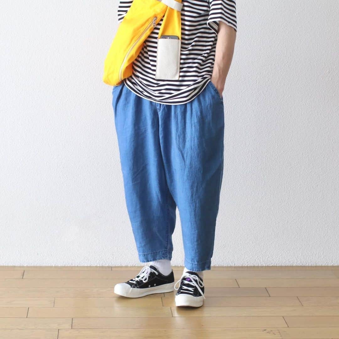 wonder_mountain_irieさんのインスタグラム写真 - (wonder_mountain_irieInstagram)「_ Porter Classic / ポータークラシック "INDIGO LINEN BEBOP PANTS"  ¥ 55,000- _ 〈onlin store / @digital_mountain〉 https://www.digital-mountain.net _  【オンラインストア#DigitalMountain へのご注文】 *24時間受付 *14時までのご注文で即日発送 *1万円以上ご購入で送料無料 tel：084-973-8204  _ We can send your order overseas. Ordering procedure details can be found here. >>http://www.digital-mountain.net/html/page56.html  _ #Porter Classic #ポータークラシック _ 実店舗：#WonderMountain  〒720-0043  広島県福山市船町2-23 JR 「#福山駅」より徒歩10分 #ワンダーマウンテン #japan #hiroshima #福山 #福山市 #尾道 #倉敷 #鞆の浦 近く _ WOMEN/GOODS： @hacbywondermountain _」4月21日 9時30分 - wonder_mountain_