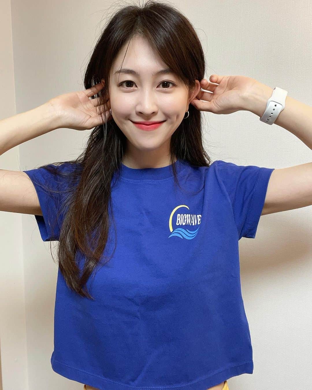 パク・ミンジのインスタグラム：「💙💙💙💙💙 . . #빅웨이브컬렉티브  @bigwave_collective」