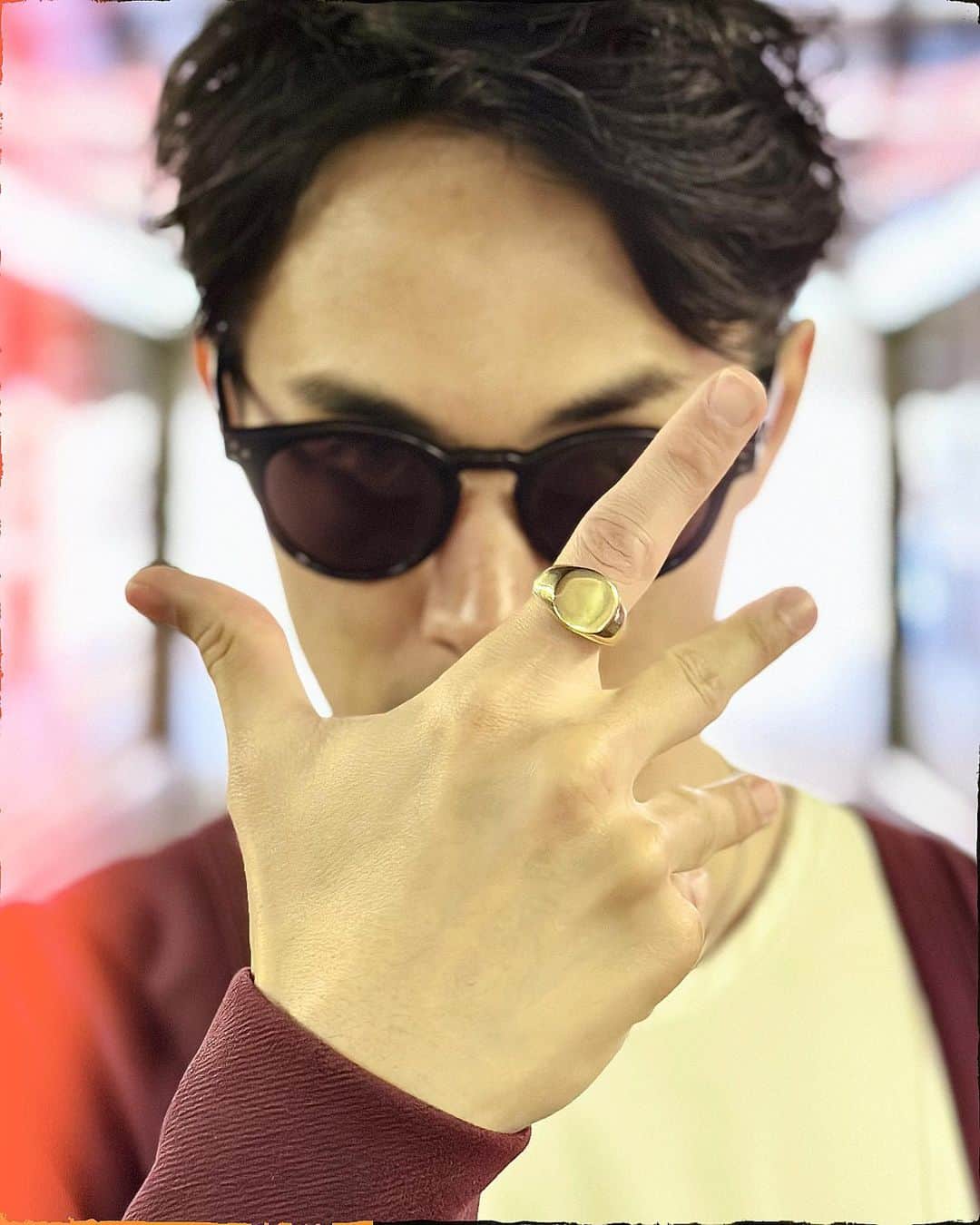 𝐑𝐄𝐀𝐓𝐌𝐎のインスタグラム：「Newcomer's arrived from 🇨🇦 @vitaly #vitalydesign golden ring」