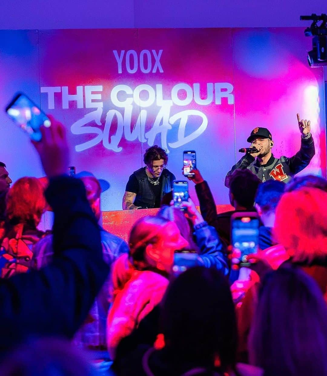 YOOX.COMさんのインスタグラム写真 - (YOOX.COMInstagram)「Last night was a blast! During THE COLOUR SQUAD - Designing Tomorrow Together wrap up event by #YOOX @capoplaza entertained our guests with a special performance and celebrated his birthday! We couldn't ask for a better closing of our #MDW23, thanks to everyone who stepped by.」4月21日 19時50分 - yoox