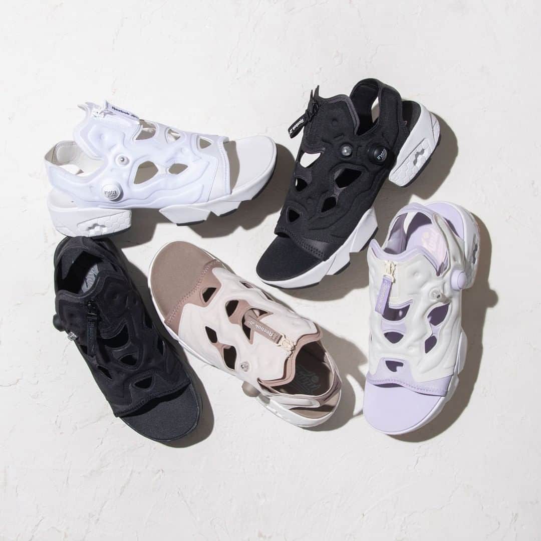 KICKS LAB. [ Tokyo/Japan ]のインスタグラム：「Reebok l "INSTAPUMP FURY SANDAL ZIP" l Available in Store and Online Store. #KICKSLAB #キックスラボ」