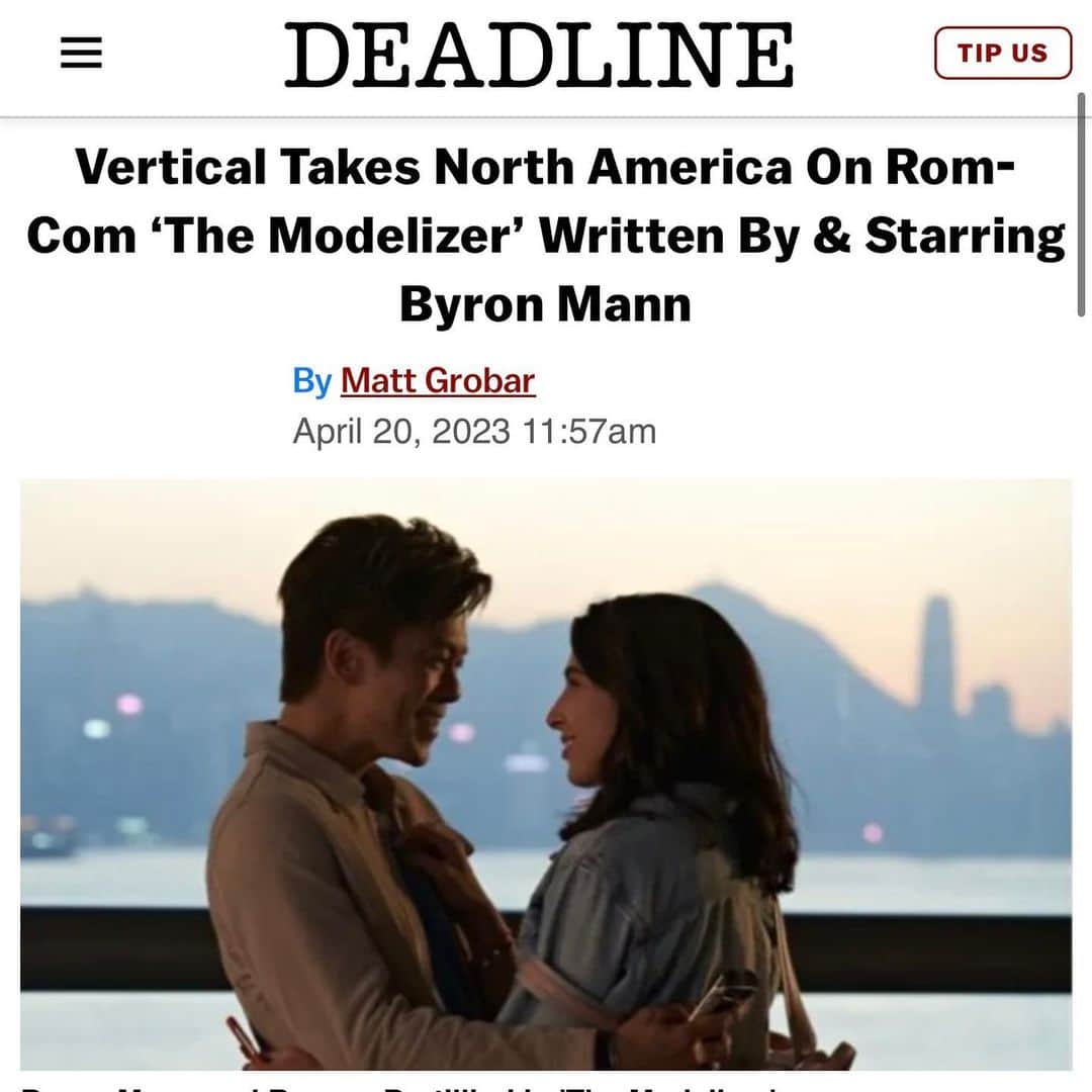 エミ・マイヤーのインスタグラム：「Coming to your screen July 14! Featuring 3 of my new songs Wrap Me Up, Hate/Love and Lost With You. ❤️ Congrats to @byronmann1 @badlemming who were amazing to work with and @khunsta0624 @rayssabratillieri 👏 And Albert Chiang, who decidedly lives without an online shadow, is my instrumental writing and composing partner and crucial to these songs. 🍀😌 We will be releasing these songs to coincide with the film release in July.  劇中歌を3曲書かせて&歌わせていただきました。7月に映画&サントラ公開！ #TheModelizer #Deadline」