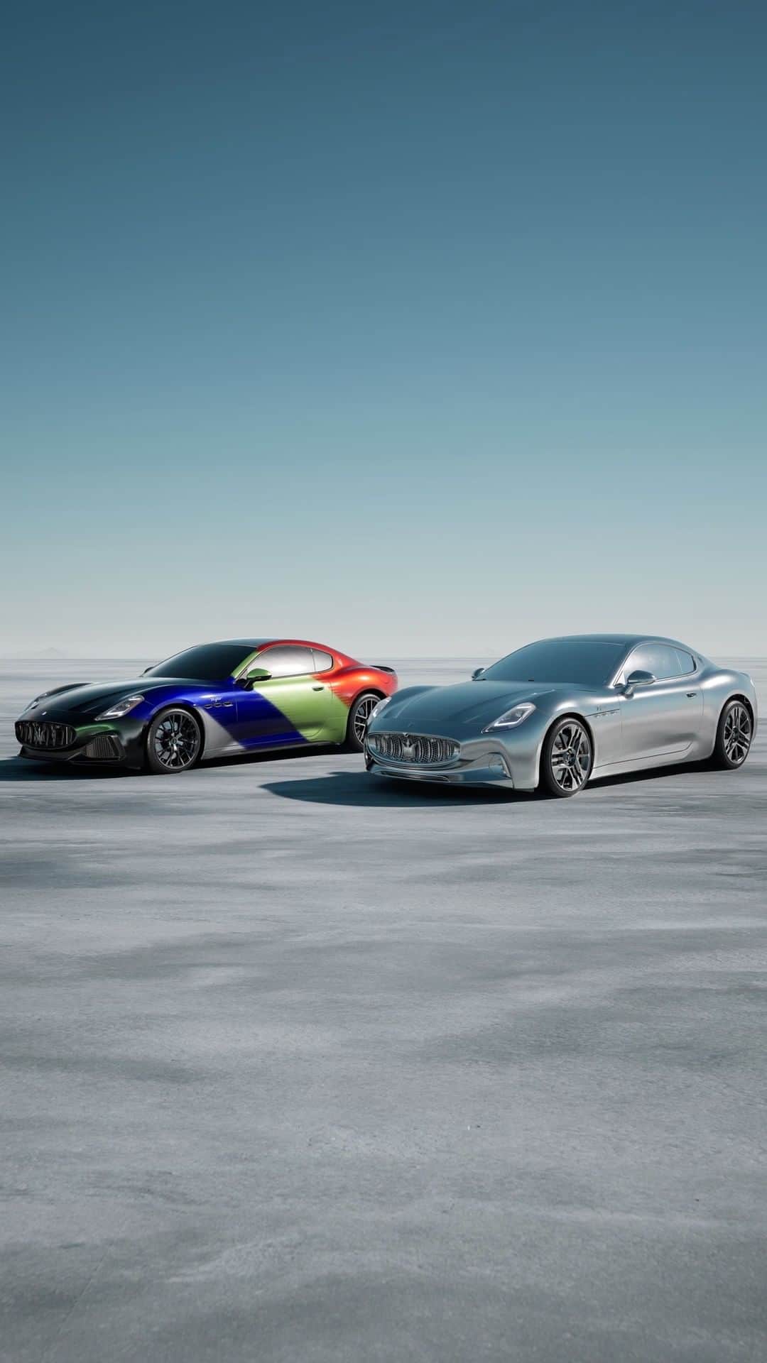 Maserati Japan | マセラティ ジャパンのインスタグラム：「グラントゥーリズモがイタリアンデザインを大きく進化させます。 GranTurismo Prisma と GranTurismo Luceを紹介します。 トロフェオ1台とフォルゴーレ1台がミラノとマセラティの未来を象徴します。 #MaseratiGranTurismo #Maserati #MilanDesignWeek2023」