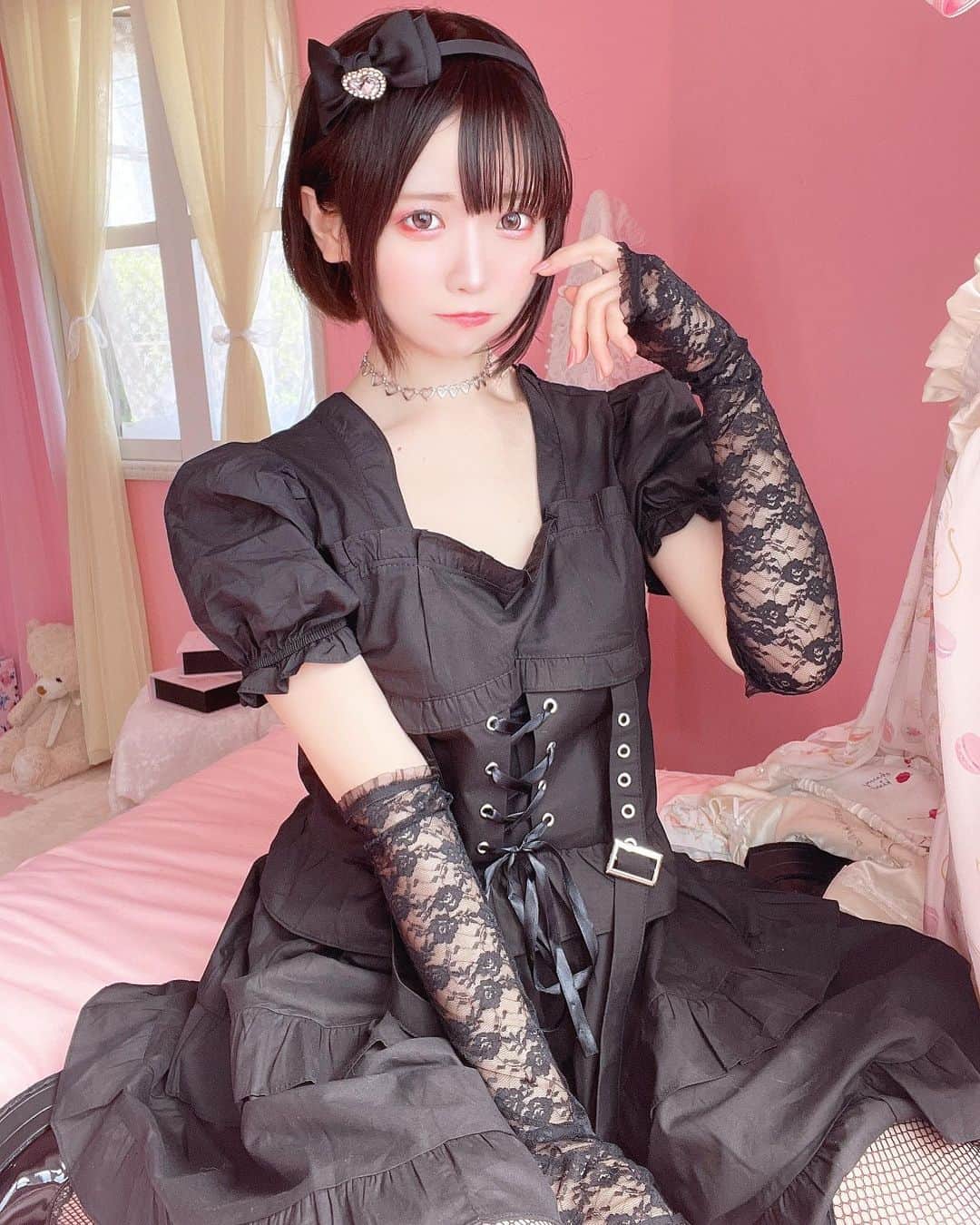千夢さんのインスタグラム写真 - (千夢Instagram)「愛されたいのは機密事項！💟  #地雷 #地雷女子  #地雷女 #地雷系  #地雷系女子 #量産型ヲタク  #量産型コーデ #量産型女子  #量産型  #cosplay #cosplayer #cosplays #cosplaying #cosplaygirl #cosplaymodel #cosplayersofinstagram #cosplaymakeup #model #kawaii #japanesecosplay #japaneseidol  #japan_of_insta  #japanesegirl #japanesegirls  #instafollow #followme  #コスプレ #コスプレイヤー」4月21日 12時57分 - chimurin_cos