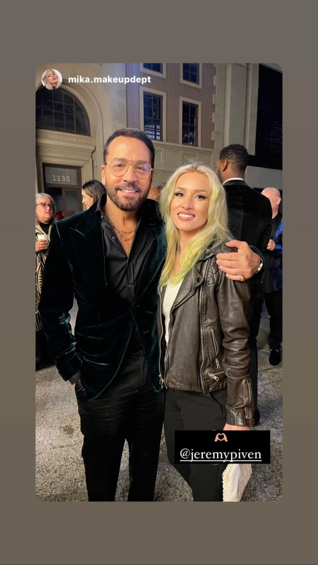 ジェレミー・ピヴェンのインスタグラム