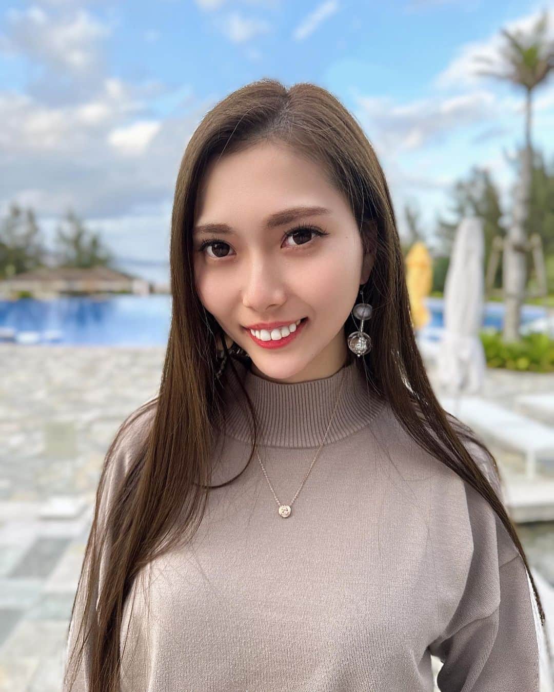 山田恵里伽さんのインスタグラム写真 - (山田恵里伽Instagram)「2023/4/12 初の沖縄デビュー🎈  #沖縄旅行　#ハレクラニ沖縄  #ホテル　#おすすめ　#シーサー　#沖縄料理　#初めて　#okinawa🌺  #2023 #see #✈️」4月21日 15時01分 - eeerika_12
