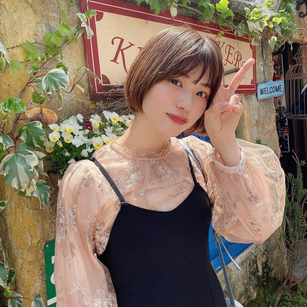 深川舞子さんのインスタグラム写真 - (深川舞子Instagram)「@shimono_0402  しなもんと先日日帰り大分旅行に 行ってきました😊 天気良くてドライブ日和でした！ 日帰りだったけどすごく充実しました♩  #大分　#旅行」4月21日 20時36分 - f.maiko_0705