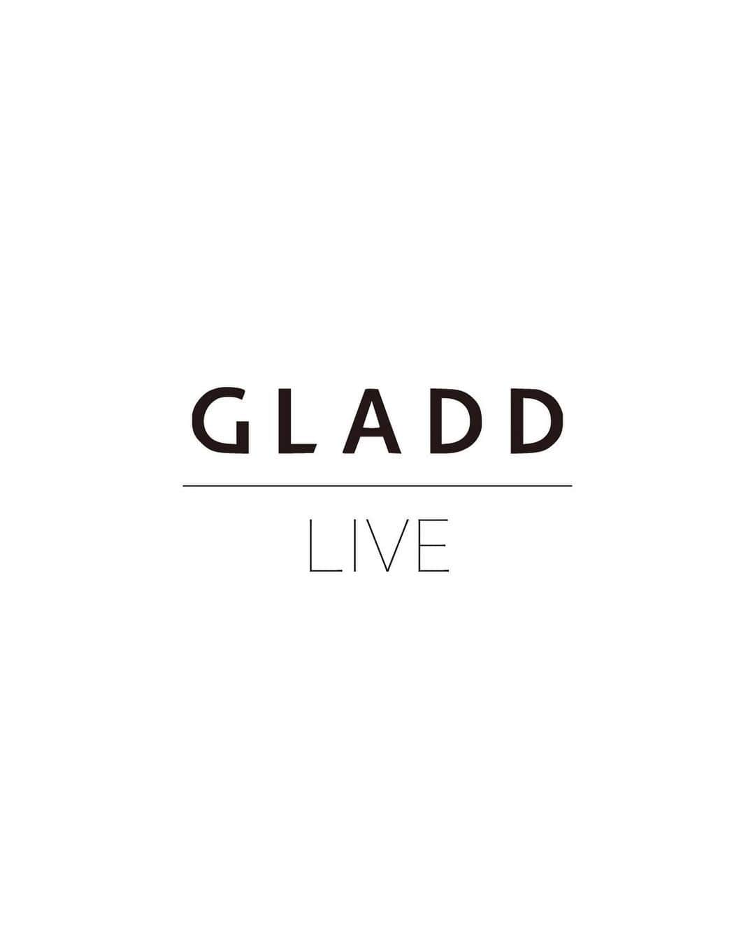 GLADDのインスタグラム：「毎週金曜日はGLADD LIVE📷 20:00LIVE開始です🤍  ハイライトからご視聴ください✨✨✨✨  #gladd #グラッド #gladdlive」
