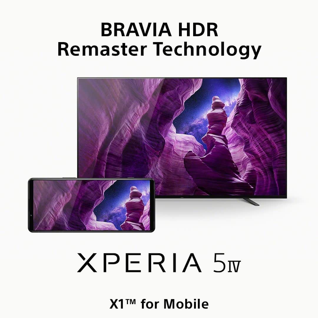 Sony Mobileさんのインスタグラム写真 - (Sony MobileInstagram)「The X1™ for Mobile standard mode brings BRAVIA HDR remaster technology to Xperia 5 IV - with more contrast, colour and clarity than ever before.  #Sony #Xperia #SonyXperia #Xperia5IV #BRAVIA #BRAVIAHDR」4月21日 16時30分 - sonyxperia