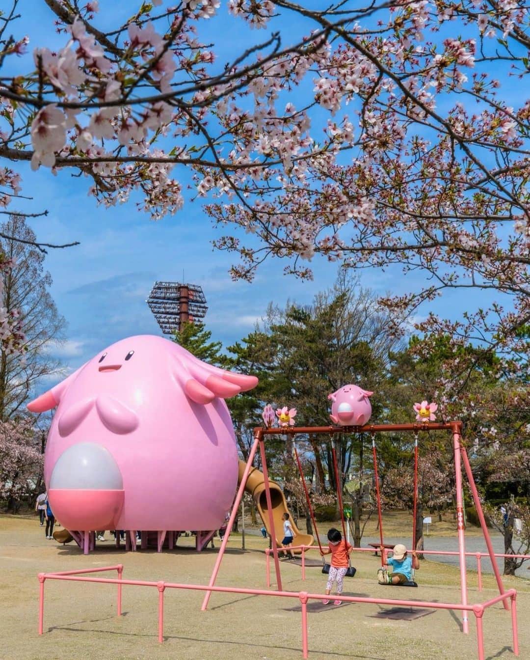 Rediscover Fukushimaのインスタグラム：「💗 Introducing Fukushima Prefecture's Support Pokémon… Chansey! 💗  👉In our latest blog post, you will discover:  🥚🌸Why Chansey is Fukushima’s Support Pokémon  🥚🌸Where to find Chansey’s Lucky Parks and Poké Lids (utility hole covers) to explore during your next visit to Fukushima  🥚🌸Where to buy the cutest Chansey merch in Fukushima  …and more! 🤩  The link is in our stories. 🥰  🔖Don’t forget to save this post for your next Pokémon searching trip to Fukushima prefecture!  💗 Have you ever visited any Chansey attractions in Fukushima? If so, what did you think? Please let us know in the comments! 💗  #visitfukushima #fukushima #fukushimaprefecture #japantravel #japantrip #tohokutrip #yanaizu #koriyama #kaiseizanpark #cute #japanese #pokemontrainer #pokemoninjapan #pokemon #Pokémon #chansey #pikachu #chanseypark #chanseyparks #pokemoninstagram #pokelids #pokemoncollector #pokemontrip #福島県 #ラッキー #ラッキー公園 #ポケモン」