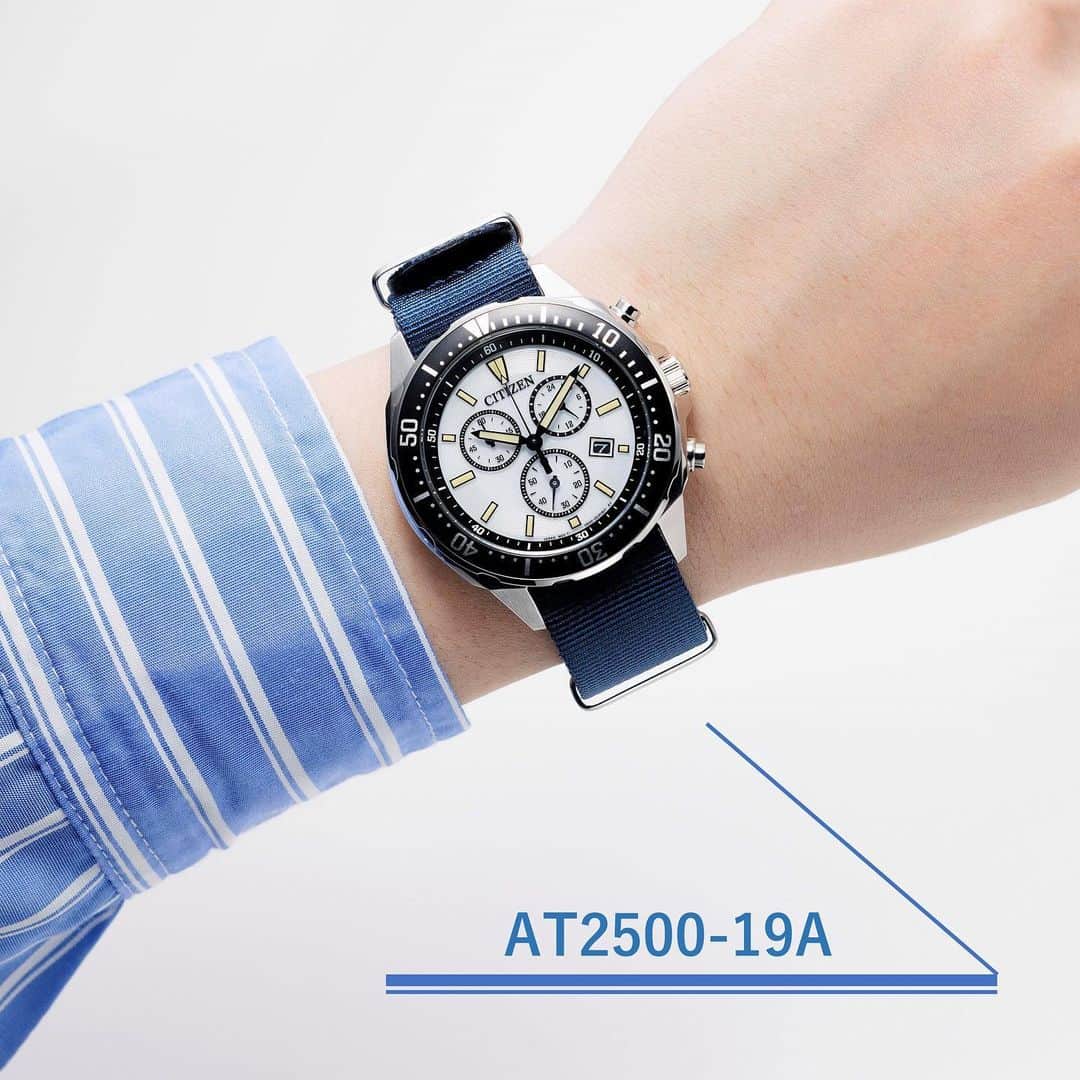 CITIZEN（シチズン時計）さんのインスタグラム写真 - (CITIZEN（シチズン時計）Instagram)「【おでかけにオススメ！カジュアル時計3選】    手元を爽やかに、アクティブに飾る腕時計たちを紹介します。皆さんが週末や連休のおでかけに着けるのはどんな腕時計でしょうか？    【1本目 AT2500-19A ￥25,300 (税抜価格￥23,000)】  ナイロンストラップのエコ・ドライブ モデル。ブルーのストラップとホワイトの文字板のスポーティなデザインはアウトドアにもピッタリです。    【2本目 AT8020-03L ￥69,300 (税抜価格￥63,000)】  愛機とドライブするときは、腕時計もとことんメカニックにいかがでしょうか？  計器を思い起こさせるボリュームたっぷりのデザインは冒険心をくすぐってくれます。    【3本目 BN0197-08A ￥41,800 (税抜価格￥38,000)】  シンプルなデザインですが、200m潜水用防水の本格ダイバーズウオッチ。優れた防水機能と太い針による優れた視認性は外出時にとても助かります。     #シチズン #マイシチズン #citizen #citizenwatch #betterstartsnow #腕時計 #時計 #時計好き #腕時計好き #腕時計好きな人と繋がりたい #時計好きな人と繋がりたい #腕時計くら部 #watch #watches #wristwatch #メンズウォッチ #メンズファッション  #ecodrive #エコドライブ  #プロマスター #promaster #シチズンコレクション #citizencollection #春コーデ #休日コーデ #おでかけコーデ #カジュアルコーデ #連休」4月21日 17時10分 - citizenwatchjp
