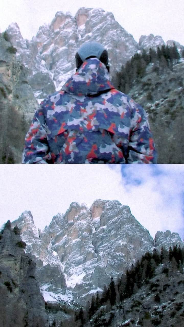 のインスタグラム：「Reconnecting with nature, experiencing it with every sense with the new K-Way Hiking line.   An amazing experience of trekking and tasting, surrounded by the majestic italian Alps.   #KWAY」