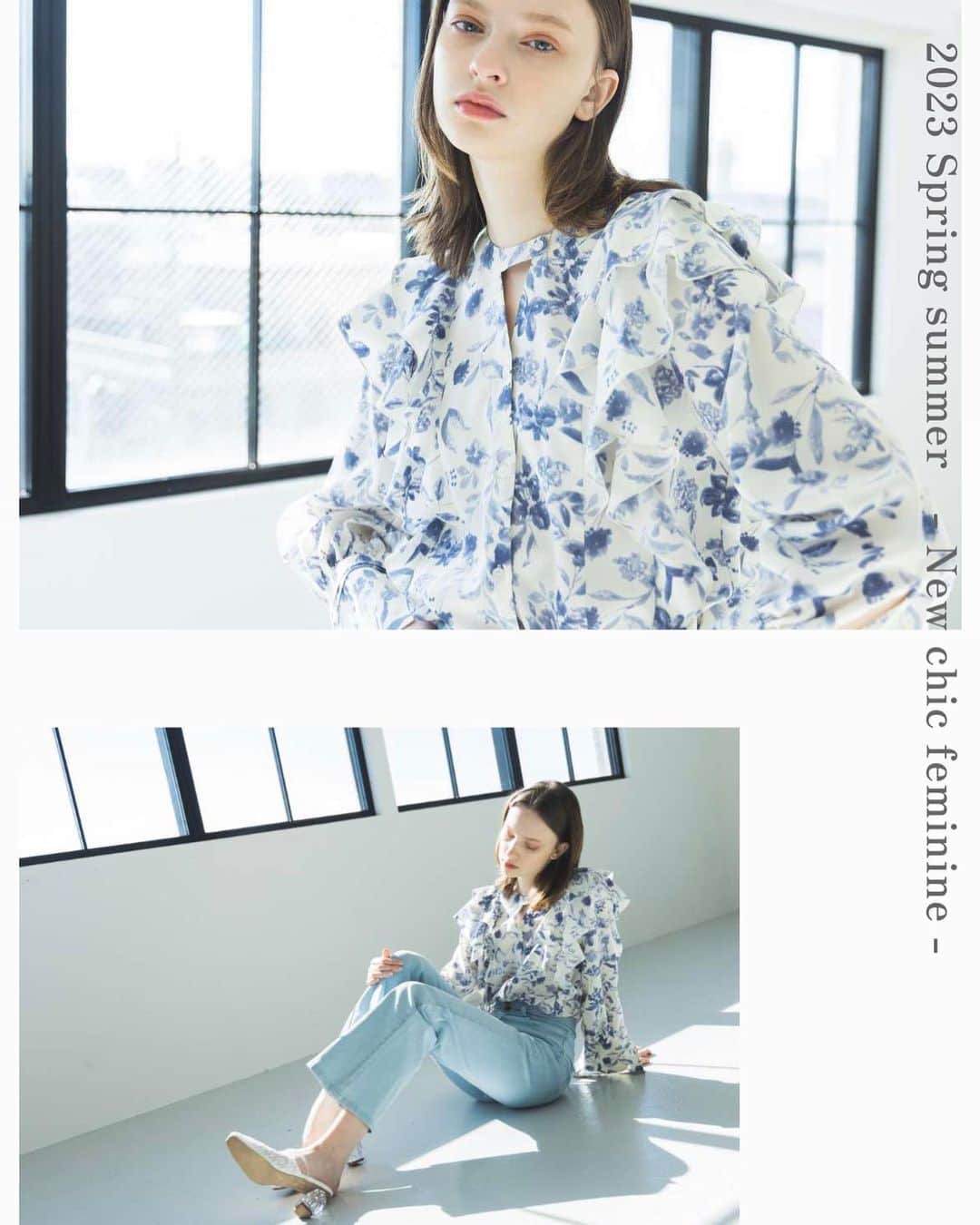 Fleur Fleurさんのインスタグラム写真 - (Fleur FleurInstagram)「喜歡藍色的請舉手🙋🏻‍♀️💙✨✨ majestic legon 水彩印花雪紡上衣  單著襯牛仔褲 或者襯西裝外套都好好睇😌👌🏼 全線新作一律有八折 購買兩件可享免費順豐送貨服務歡迎WhatsApp直接落單 我哋門市全部都係現貨發售📦👌🏼 亦都歡迎上嚟門市參觀 WhatsApp：5572 9458 銅鑼灣門市：恩平道52號2樓A室」4月21日 17時08分 - fleurfleurhk