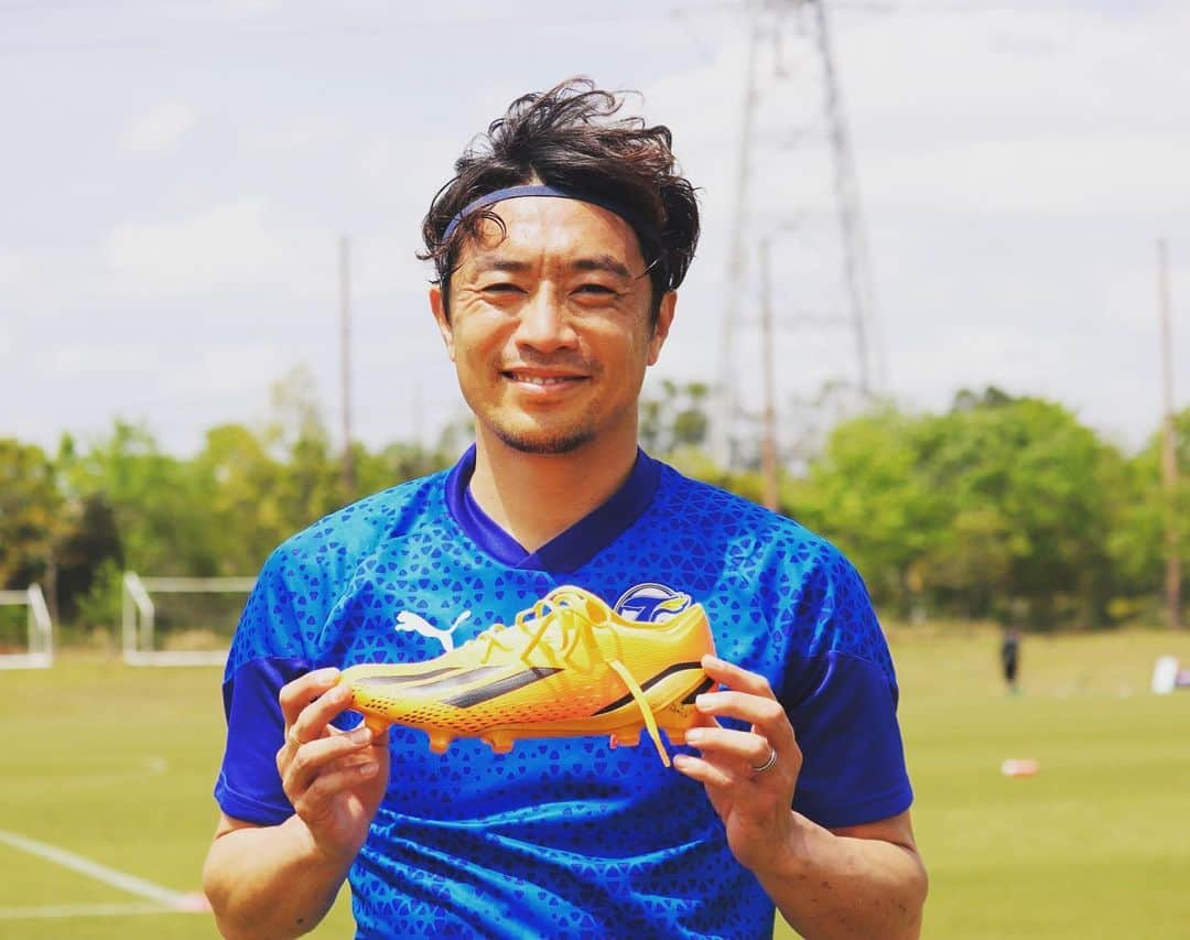 梅崎司さんのインスタグラム写真 - (梅崎司Instagram)「New color⚽️ X SPEEDPORTAL✨  #スパイク #adidas #エックス #X #X SPEEDPORTAL #梅崎司 #シュート外した顔かな？！😂」4月21日 17時15分 - umeman7