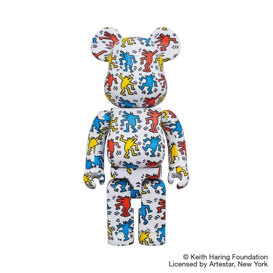のインスタグラム：「【MEDICOM TOY at RESTIR】>>> LAUNCHING 4.22 (sat) 12:00-  ✔︎ BE＠RBRICK KEITH HARING #9 1000％ ✔︎ BE＠RBRICK KEITH HARING #9 100％ & 400％  ©︎ Keith Haring Foundation Licensed by Artestar, New York BE@RBRICK TM & ©︎ 2001-2023 MEDICOM TOY CORPORATION. All rights reserved.  @restirofficial RESTIR.COM  #restir #リステア #bearbrick #ベアブリック」