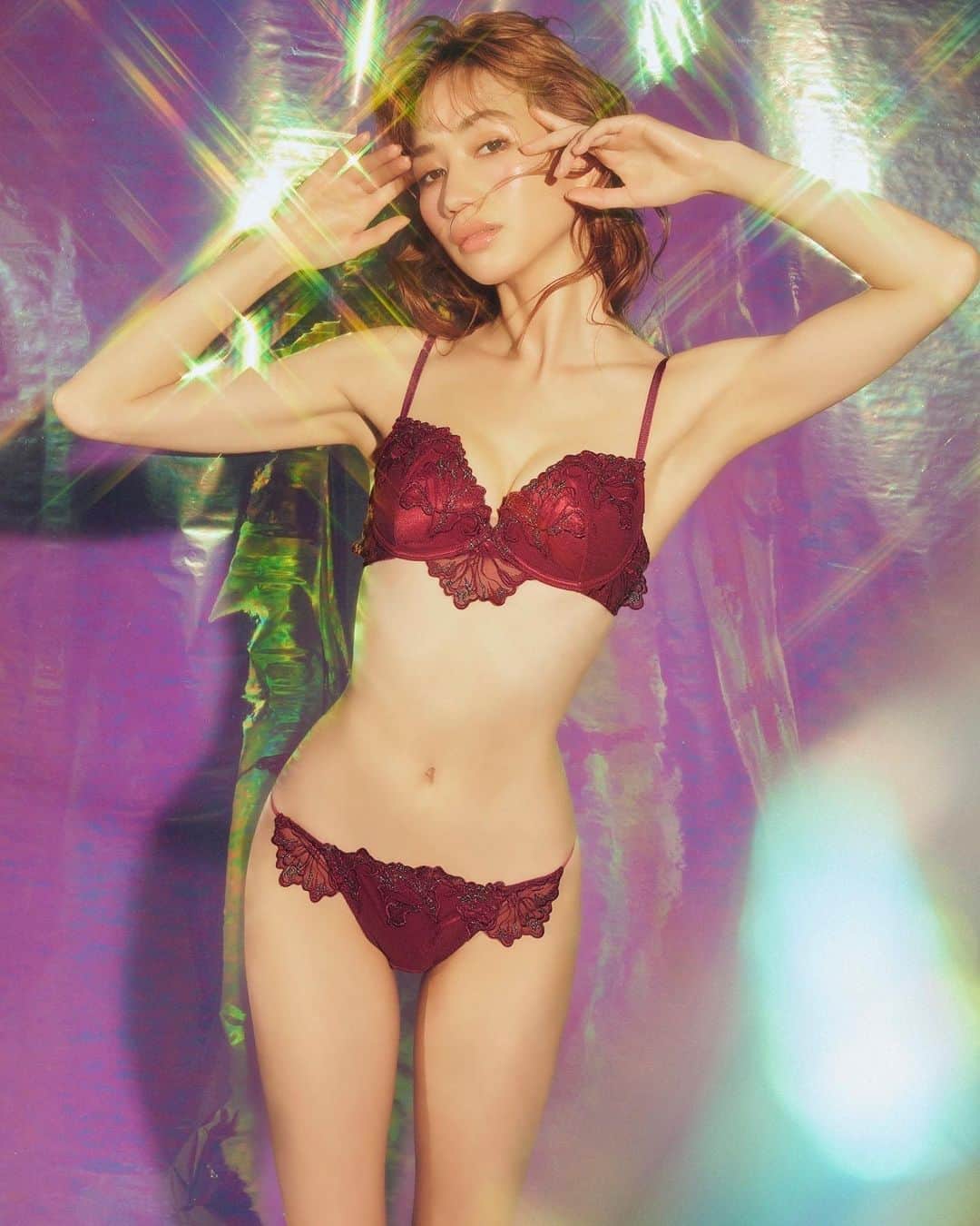 山本ソニアさんのインスタグラム写真 - (山本ソニアInstagram)「. Ravijour Summer Collection 2023   #ravijour #lingeriemodel #lingerie #tokyomodel #pink #soutiengorge #photography」4月21日 18時19分 - soniann0505