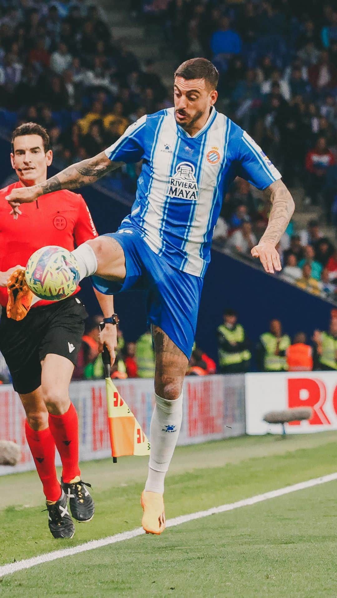 RCDエスパニョールのインスタグラム：「🔥 Qué control, @joselumato! #LaLigaHighlights #EspanyolCádiz」