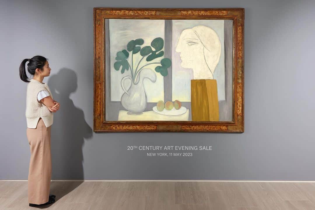 クリスティーズさんのインスタグラム写真 - (クリスティーズInstagram)「Pablo Picasso’s “Nature morte à la fenêtre”   Inspired by the forms of Marie-Thérèse Walter, “Nature morte à la fenêtre” was painted in January of 1932. Marie-Thérèse’s presence in Picasso’s life reinvigorated every area of his work — her statuesque form, radiant beauty, and carefree sensibility dominate every aspect of his output in the early 1930s.   We are thrilled to announce the top lot of the 20th Century Evening Sale during Marquee Week will be Pablo Picasso’s “Nature morte à la fenêtre.” Aligning with the 50th anniversary of the artist’s death, join us as we celebrate Picasso’s contribution to the history of art. This May will be the first time in history that the work has come to auction.   20th Century Evening Sale | 11 May | New York」4月21日 21時00分 - christiesinc