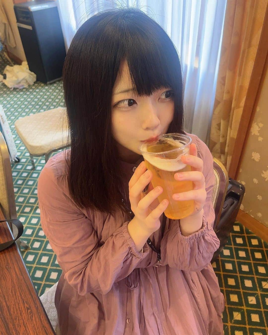 池田杏菜さんのインスタグラム写真 - (池田杏菜Instagram)「.  けへっ🍺🐹   ライブ終わりの一杯〜〜〜  #麦がさいこう  ﾑｷﾞ(🌾՞ ܸ. ̫ .ܸ՞🌾)ﾑｷﾞ」4月21日 21時10分 - ikestagram_o00