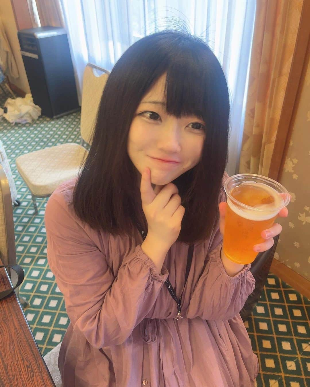 池田杏菜さんのインスタグラム写真 - (池田杏菜Instagram)「.  けへっ🍺🐹   ライブ終わりの一杯〜〜〜  #麦がさいこう  ﾑｷﾞ(🌾՞ ܸ. ̫ .ܸ՞🌾)ﾑｷﾞ」4月21日 21時10分 - ikestagram_o00