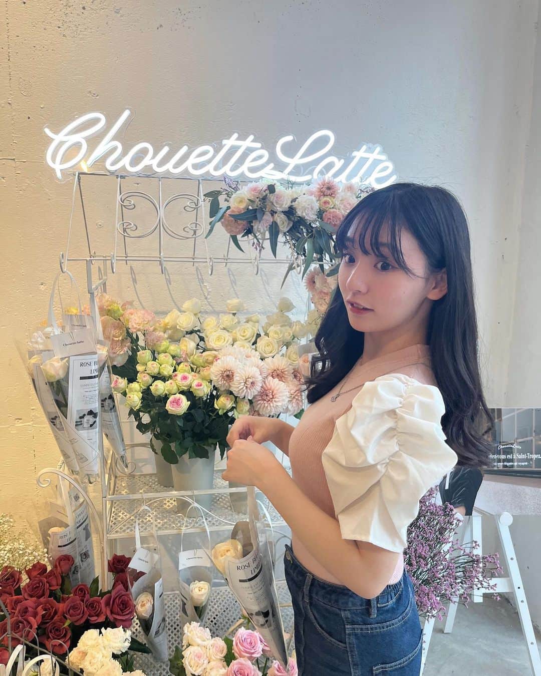 尾野寺みさのインスタグラム：「シュエラテ展示会行ってきました💐  #chouettelatte #シュエラテ  #平松可奈子 さん #フレンチガーリー #大人ガーリー」