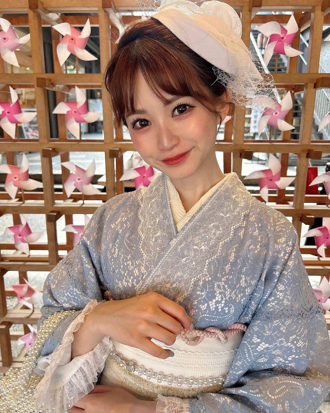 のインスタグラム：「着物着る時絶対水色選んじゃうのそろそろやめたい🤔🤔🤔 . . .  #バーレスク東京#バーレスク#あおちゃんはあかちゃん #burlesque#burlesquetokyo  #コスプレ女子#グラビア#えもい #フレンチガーリー#名古屋 #ootd#女の子#TOKYO#京都きものレンタル #ヘアメイク#着物レンタル #韓国ヘア#韓国女子#ハーフアップアレンジ #サブカル女子 #六本木#歌舞伎町#新宿#モデル#東京#アイドル#ハーフツイン#ツインテール#韓国ファッション」