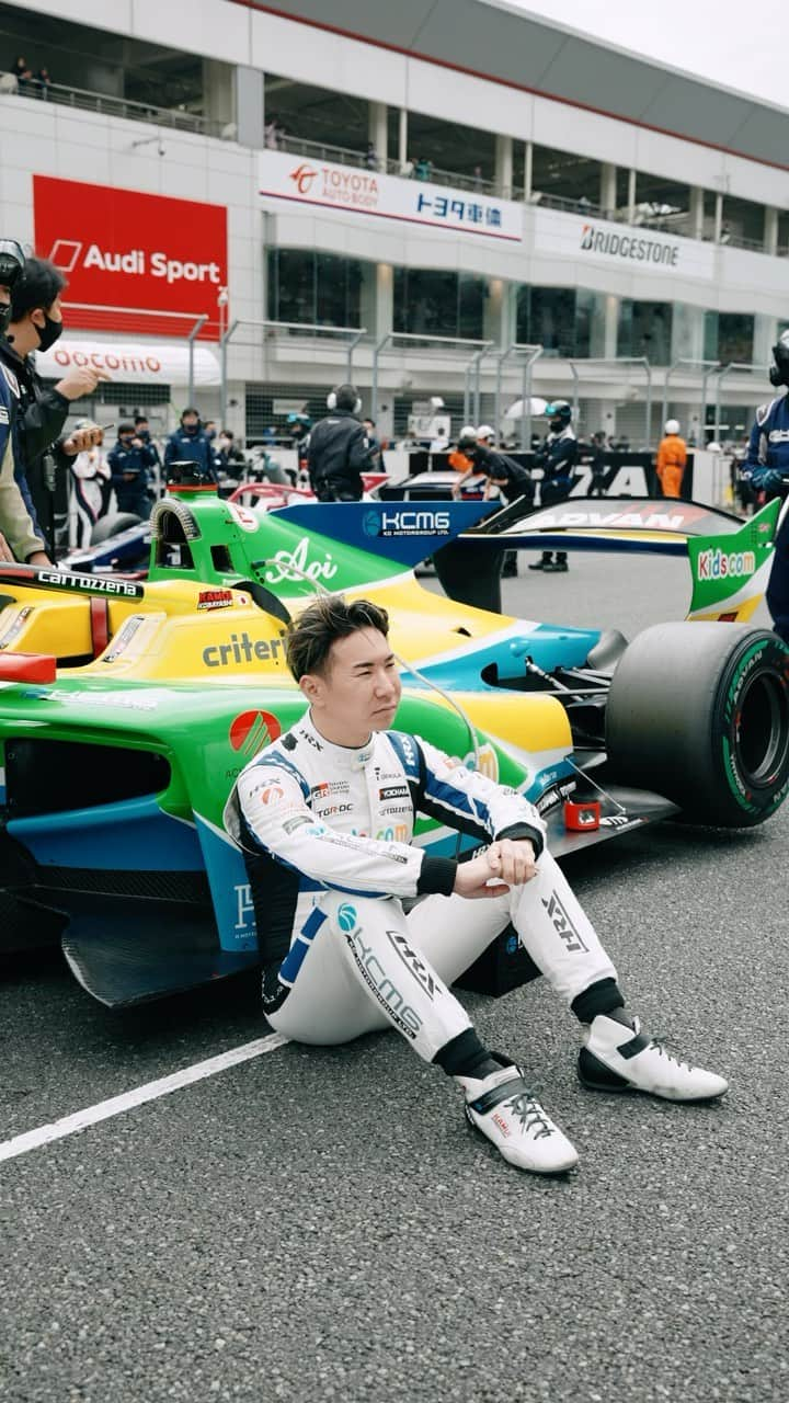 小林可夢偉のインスタグラム：「From @superformula_official RD1.2 @fujispeedway_official this week RD.3 @suzukacircuit_official get ready for action.  スーパーフォーミュララウンド1、2戦にて、 今週はラウンド3が鈴鹿で始まります！  応援宜しくお願いします。」