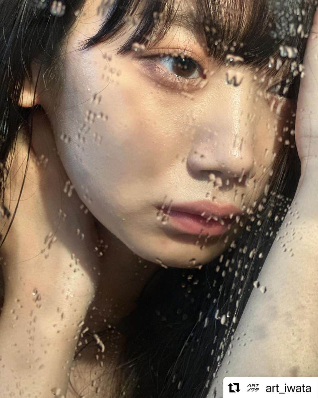 相沢菜々子さんのインスタグラム写真 - (相沢菜々子Instagram)「#Repost @art_iwata with @use.repost ・・・ 本日の現場 　女優、グラビア、期待の相沢菜々子❗️ 少女の面影を残した澄んだ瞳が美しい。」4月21日 21時51分 - nanako_aizawa