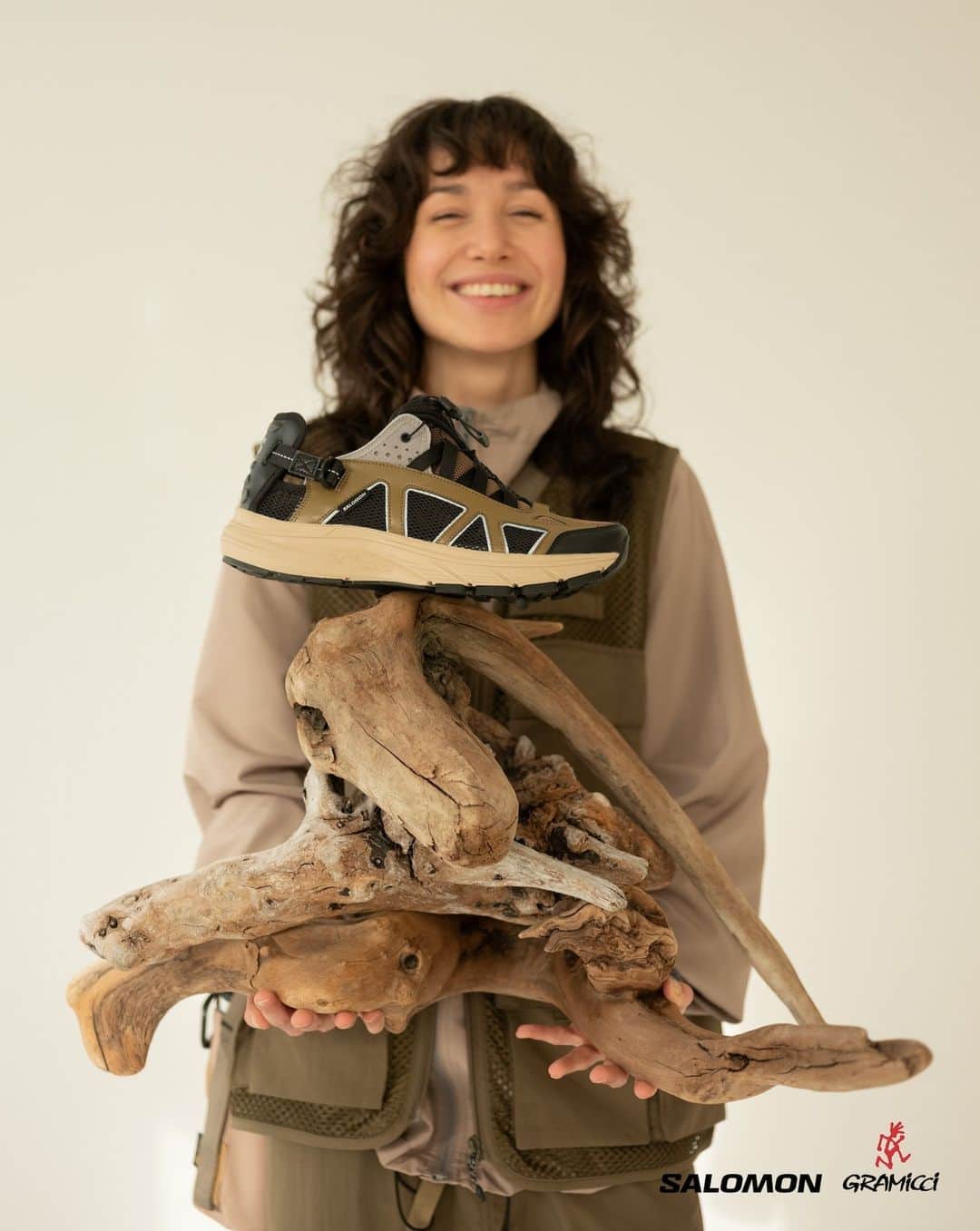 のインスタグラム：「Gramicci & Salomon Special Editorial by @eyecmag ⁠ ⁠ Gramicci & Salomon available now on Gramicci.com, Gramicci.jp and at selected retailers worldwide.⁠ ⁠」