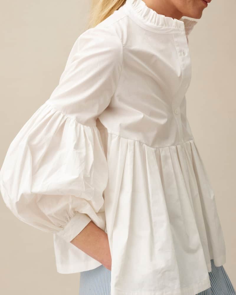 キャベジズ&ローゼズさんのインスタグラム写真 - (キャベジズ&ローゼズInstagram)「The crispy White Cotton Poplin shirts of #SS23 collection  To elevate even the simplest of outfits.  #NewArrivals on cabbagesandroses.com  #BritishFashion #CabbagesandRoses #ThisGloriousLife.」4月21日 22時30分 - cabbages_and_roses