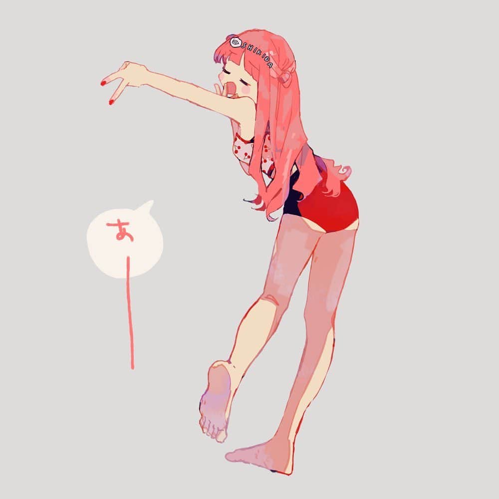 色田のインスタグラム：「あー  #illustration #art #イラスト #イラストレーター #イラストレーション #いらすとぐらむ」