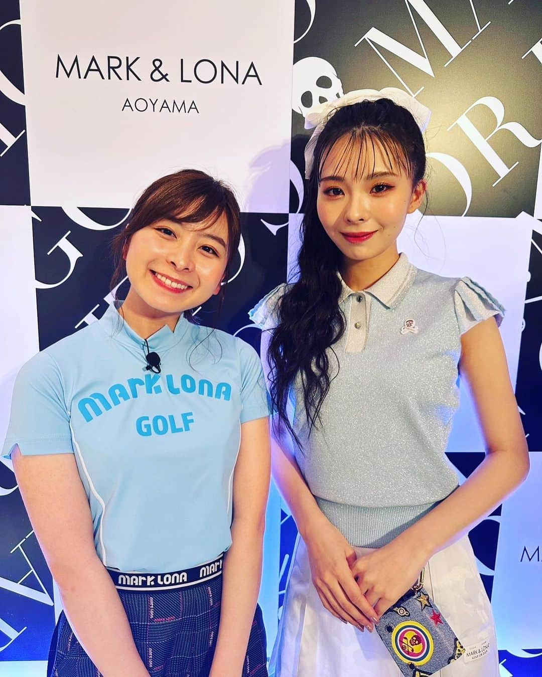 なみきさんのインスタグラム写真 - (なみきInstagram)「４月22日にMARK &LONA AOYAMAさんが初の路面店オープンということで、ひと足お先に行ってきました☺️ 路面店オープンそして15周年おめでとうございます💓 @markandlona  アンバサダーを務める木村拓哉さん筆頭に豪華メンバーが勢揃い！ みなさんもぜひＣＭ見てみてください！ 皆さんかっこかわいい💓 そしてレセプションパーティーがあったので私も参加させていただいたのですがこちらでもいろんな方々にお会いできて嬉しかったですし、何よりおしゃれな店舗に圧倒されました！ お会いした方々がすごい人ばかりでいつも通りめちゃくちゃ緊張しました😭💓 皆さん優しくてしてくださりありがとうございました😂 MARK&LONA契約のイボミさん @bomee.smilecandy  元レスリング選手の吉田沙保里さん、 @saori___yoshida  グラビアアイドルの雪平莉左さん @risa_yukihira  歌手モデルの川口ゆりなさん @kawaguchi_yurina_official などなど！ 近々youtubeの方でもアップする予定なので、お楽しみにしててくださいね💓 私もこの日はMARK&LONAさんのウェアコーデで参戦しました！ 可愛かった😆 また今回だけの限定アイテムもあるみたいです！ みなさんもぜひ一度足を運んでみてください！ ・ ・ #golf #GOLF #ゴルフ #ゴルフ女子 #MARK&LONA #マークロナ #新店舗 #南青山」4月21日 23時49分 - namiki_golf