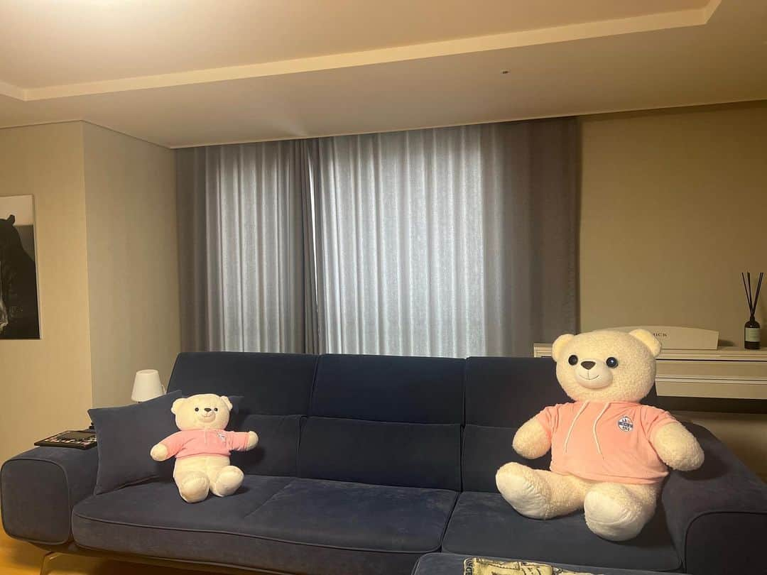 ウ・ドファンさんのインスタグラム写真 - (ウ・ドファンInstagram)「다음주 나혼자산다 에서 만나요🐻🐻🐻 윌슨 하이」4月22日 0時55分 - wdohwan